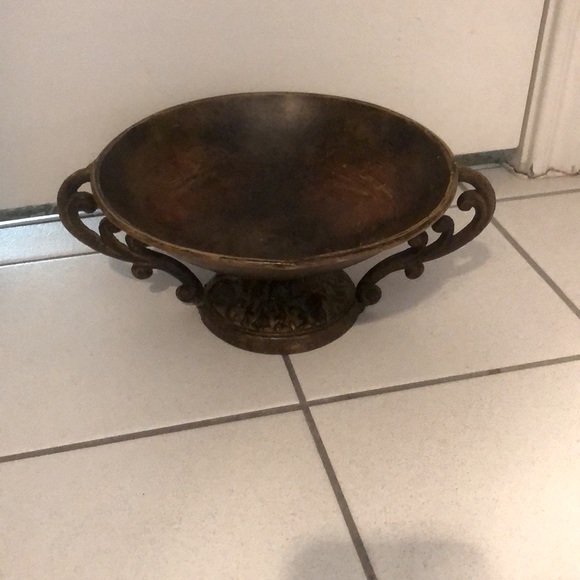 Cool Metal Accent Bowl - Picture 4 of 7